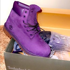 Purple Timberland